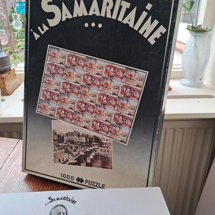 PUZZEL lá SAMARITAINE de GROTE PARIJSE WINKEL 1000 stukjes, Antiek en Kunst, Curiosa en Brocante, Verzenden