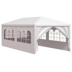 Partytent, Paviljoen, 3x6, opvouwbaar, Met Zijwanden, Wit, Tuin en Terras, Opvouwbaar, Partytent, Minder dan 4 meter, Nieuw
