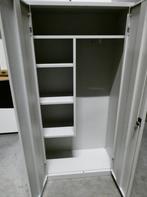 Garderobekast grijs, nieuw met transportschade, Huis en Inrichting, Kasten | Kledingkasten, Ophalen, 100 tot 150 cm, Nieuw, Metaal