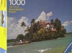 Puzzel 1000 stukjes tropische eilanden Ravensburger, Ophalen of Verzenden, Zo goed als nieuw