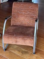 Twee mooie fauteuils, Ophalen, 75 tot 100 cm, Zo goed als nieuw, Metaal