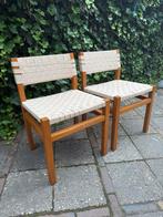 2 Vintage Japandi Design Stoelen Stijl Alvar Aalto, Overige materialen, Gebruikt, Twee, Japandi, Wabi Sabi