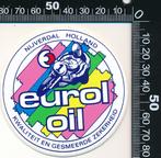 Sticker: Eurol Oil - Nijverdal, Verzamelen, Ophalen of Verzenden, Zo goed als nieuw, Auto of Motor