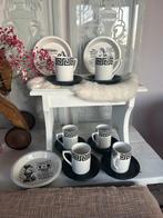 Portmeirion Greek kop en schotels + schaaltjes, Gebruikt, Ophalen of Verzenden, Overige stijlen, Kop(pen) en/of Schotel(s)