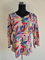 Top79 - Fleurig L&C shirt maat 40 2zijdig draagbaar (1), Ophalen of Verzenden, Zo goed als nieuw, Maat 38/40 (M), Korte mouw