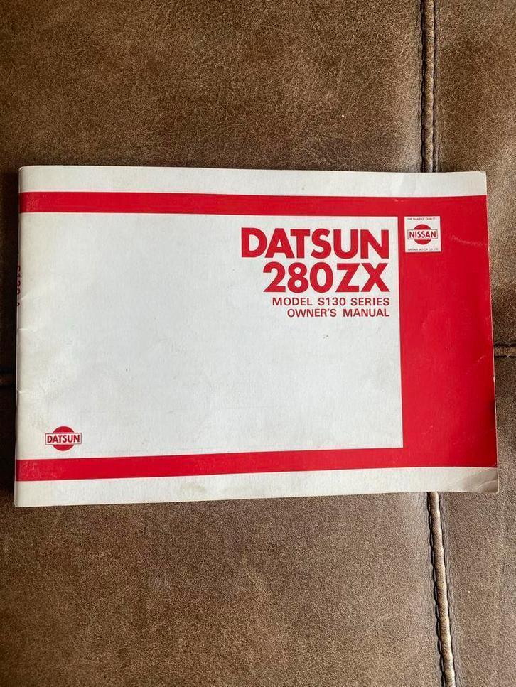 Datsun 280ZX Instructieboekje Engels, Auto diversen, Handleidingen en Instructieboekjes, Ophalen of Verzenden