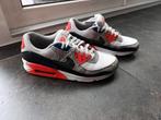 Nike Air Max 90 "Kiss my airs" leopard print maat 44, Overige kleuren, Nike Air Max 90, Ophalen of Verzenden, Sneakers of Gympen