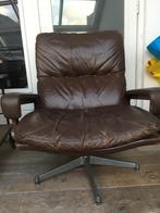 king's chair strassl lounge chair bijzondere vintage, Huis en Inrichting, Fauteuils, Sixties design, 75 tot 100 cm, Leer, Gebruikt