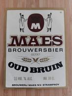 Bieretiket Maes oud bruin brouwerij Stramproy, Ophalen