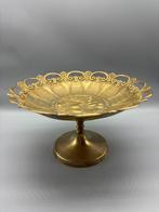 Antieke Art Deco/Jugendstill Tazza Messing, Ophalen of Verzenden, Koper
