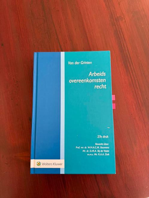 Arbeidsovereenkomstenrecht, Boeken, Wetenschap, Zo goed als nieuw, Ophalen of Verzenden