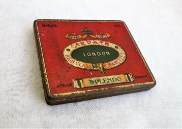 Blikje (leeg) . Ardath splendo high class cigarettes. beschikbaar voor biedingen