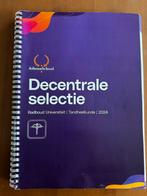 Samenvatting Decentrale Selectie Tandheelkunde Radboud, AthenaSchool, Ophalen of Verzenden, Beta, WO