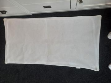 ABZ airgosafe topper - 60x120x3 cm - Wit. Voor buikslapers beschikbaar voor biedingen