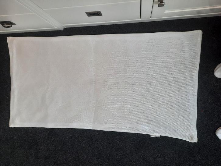 ABZ airgosafe topper - 60x120x3 cm - Wit. Voor buikslapers, Kinderen en Baby's, Kinderkamer | Beddengoed, Zo goed als nieuw, Wit