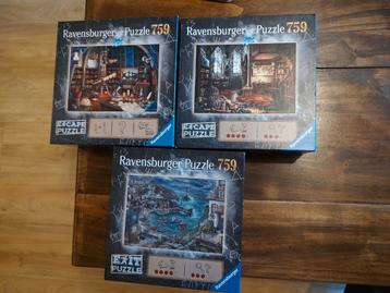 Ravensburger Escape Room puzzels beschikbaar voor biedingen