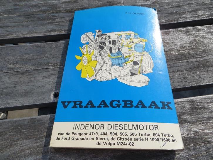 Vraagbaak Indenor dieselmotor Peugeot Citroen Ford Volga, Auto diversen, Handleidingen en Instructieboekjes, Ophalen of Verzenden