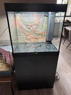 Juwel Lido 200 zwart aquarium met meubel, Dieren en Toebehoren, Vissen | Aquaria en Toebehoren, Ophalen, Zo goed als nieuw, Leeg aquarium