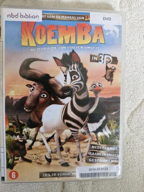Dvd Koemba, Cd's en Dvd's, Dvd's | Tekenfilms en Animatie, Gebruikt, Tekenfilm, Vanaf 6 jaar, Ophalen