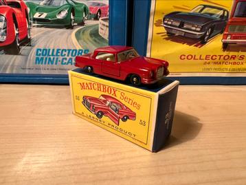 Matchbox Lesney Nr.53b Mercedes Benz 220 SE Coupe  beschikbaar voor biedingen