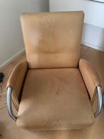 vintage Art Deco fauteuils, Huis en Inrichting, Fauteuils, Ophalen, Gebruikt, Minder dan 75 cm, Design