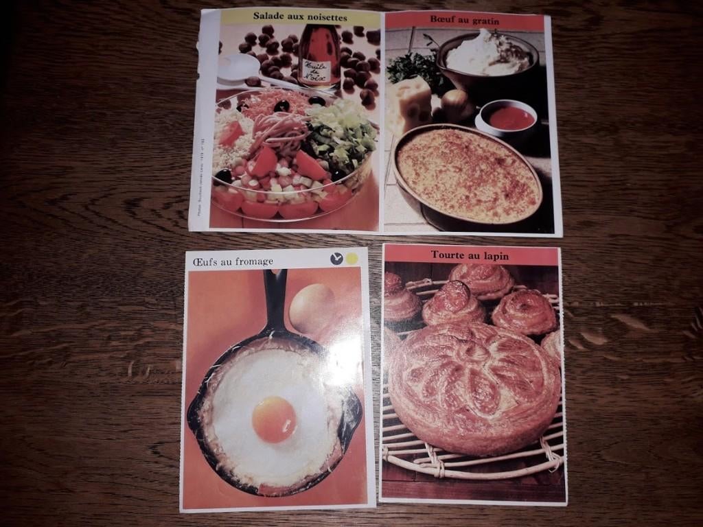 Boeuf au gratin, oeufs au fromage, tourte au lapin, noisette, Boeken, Kookboeken, Gelezen, Hoofdgerechten, Frankrijk, Ophalen of Verzenden