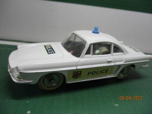 Dinky Atlas Renault Floride Politie, Hobby en Vrije tijd, Modelauto's | 1:43, Gebruikt, Auto, Dinky Toys, Ophalen of Verzenden