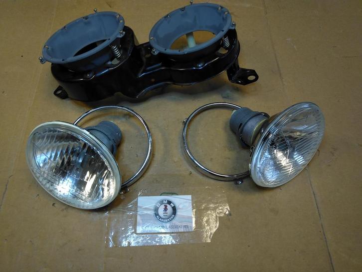 BMW E12 Dubbele koplampen Nieuw 63121360187, Auto-onderdelen, Carrosserie en Plaatwerk, BMW, Voor, Links, Nieuw, Ophalen of Verzenden