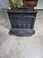 Houtkachel gietijzer , Gietijzeren openhaard, Ophalen, Gebruikt, Vrijstaande haard, Houthaard