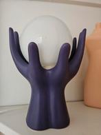 Vintage 70s keramiek handen lamp, Ophalen of Verzenden