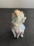 Vintage Porseleinen Figuur Muzikant Capodimonte, Ophalen of Verzenden