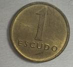 1 escudo Portugal 1982, Postzegels en Munten, Munten | Europa | Niet-Euromunten, Ophalen of Verzenden, Overige landen