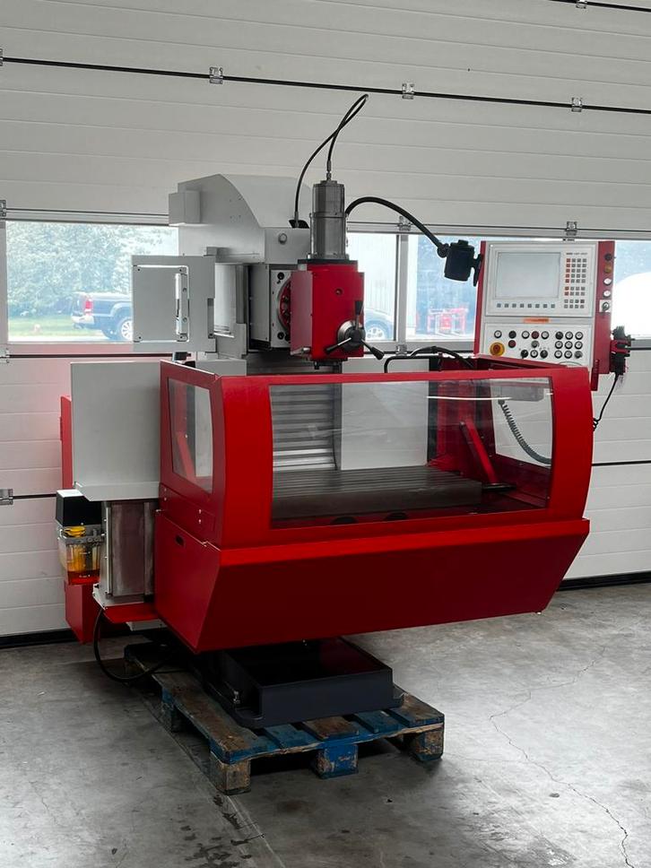 Emco emcomat FB-600 CNC freesbank, Doe-het-zelf en Verbouw, Gereedschap | Freesmachines, Gebruikt, Overige soorten, Ophalen