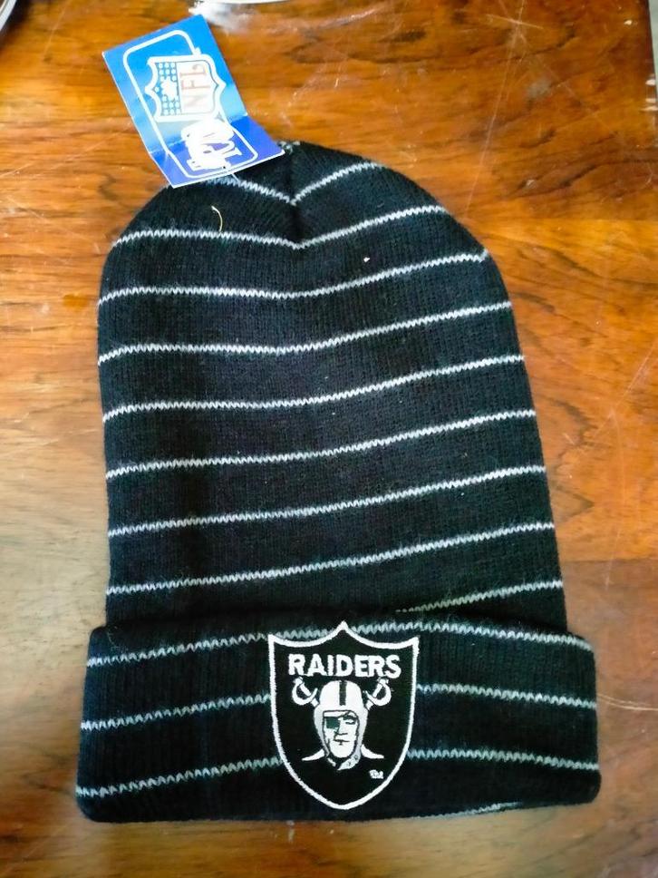 Las Vegas Raiders NFL Football vintage muts sport Amerika, Verzamelen, Sportartikelen en Voetbal, Zo goed als nieuw, Buitenlandse clubs