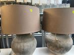 2 grote zware kruiklampen, Ophalen, Zo goed als nieuw, 50 tot 75 cm