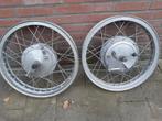Borrani velgenset met Grimeca naven, Motoren, Ophalen