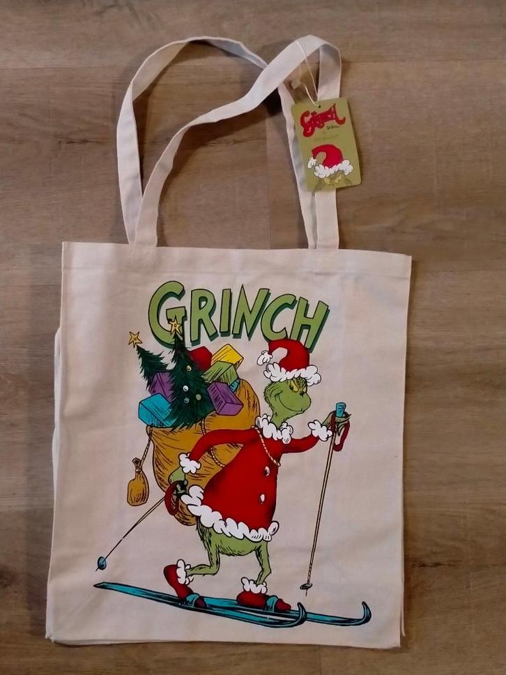 The Grinch dr. Seuss kerst kerstmis tasje tas 2024, Verzamelen, Film en Tv, Nieuw, Gebruiksvoorwerp, Verzenden