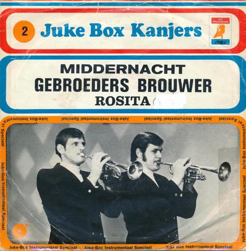 1870 Gebroeders Brouwer - Middernacht (1971), Cd's en Dvd's, Vinyl Singles, Gebruikt, Single, Pop, 7 inch, Ophalen of Verzenden