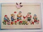 Borduurpatroon  Kabouters in de tuin  nr 9520, Verzenden, Nieuw, Handborduren, Patroon