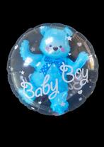 Ballon Baby boy (gratis ballonstandaard), Ophalen of Verzenden, Nieuw, Versiering, Geboorte of Huwelijk