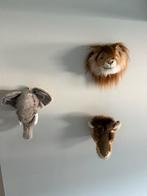 Dierenkoppen Wanddecoratie Kinderkamer, Kinderen en Baby's, Kinderkamer | Inrichting en Decoratie, Ophalen of Verzenden, Zo goed als nieuw