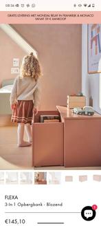 Flexa Dots Opbergbankje - Blush Roze, Ophalen, Nieuw, Kast