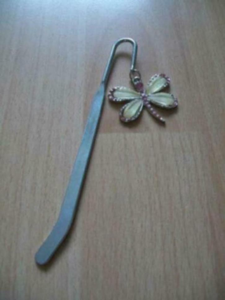 Boekenlegger vlinder - NIEUW, Verzamelen, Boekenleggers, Nieuw, Dier, Ophalen of Verzenden