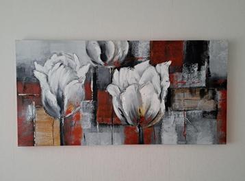 Mooi schilderij met reliëf beschikbaar voor biedingen