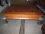 Moderne opium salontafel in teak, Gebruikt