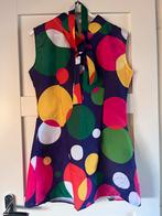 Sixties Carnavalsjurk met stippen en haarband, Ophalen of Verzenden, Zo goed als nieuw, Maat 36 (S)