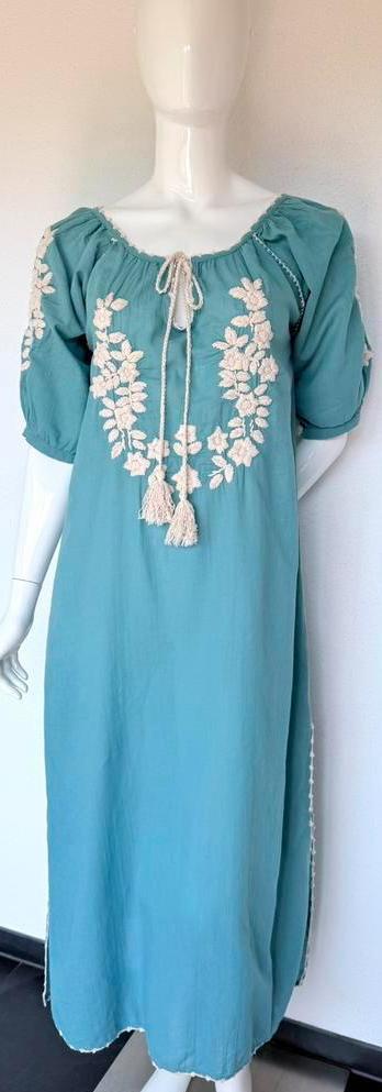BELLE & TOILLE BOHEMIEN KAFTAN BLAUW MAAT UNI 💖💖💖 beschikbaar voor biedingen