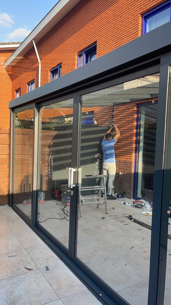 Aluminium veranda / overkapping op maat – incl. montage, Tuin en Terras, Overkappingen, Nieuw, Serre, Ophalen of Verzenden