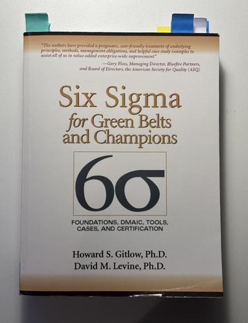 Six Sigma for Green Belts and Champions beschikbaar voor biedingen