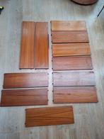 Nog 7 losse planken Nisse String teakhout vintage, Ophalen, Gebruikt